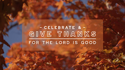 Fall Focus Give Thanks