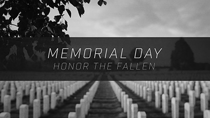 Memorial Day Honor Gravestones