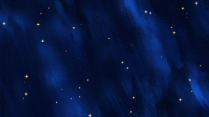 Paint Canvas Dark Blue Stars