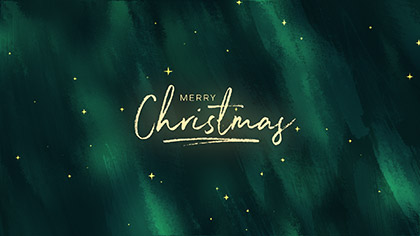 Paint Canvas Merry Christmas