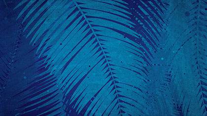 Palm Sunday Watercolors Blue Fast