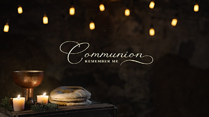 Rustic Christmas Communion