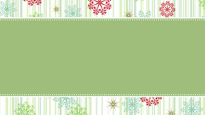 Vintage Holiday Fancy Green