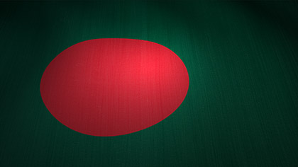 Bangladesh Flag Waving