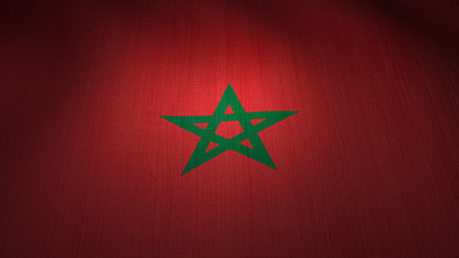 Morocco Flag Waving