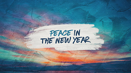 Peace In The New Year