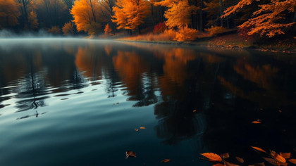Autumnal Creek Ripple