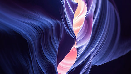 Canyon Blue Purple Slow