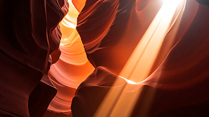 Canyon Light Rays