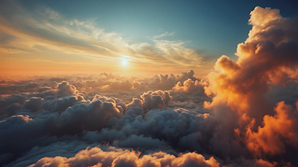 Celestial Cloud Pillar