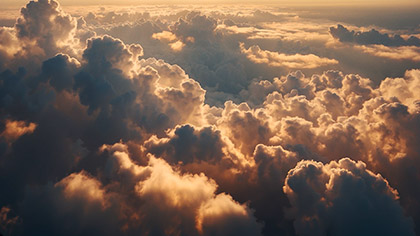 Celestial Golden Hour
