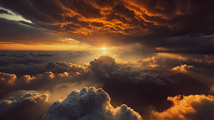 Celestial Intense Sky