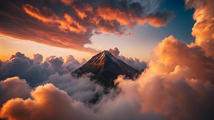 Celestial Mountain Peak