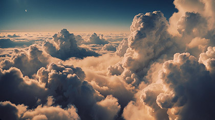 Celestial Towering Clouds
