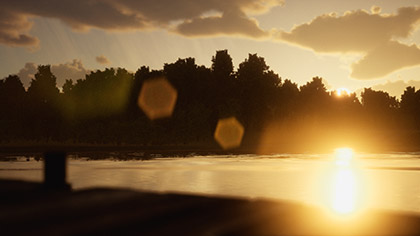 Countryside Dock Sunrise