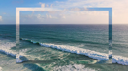 Epic Summer Aerial Vast Ocean