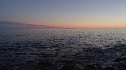 Lake Shore Sunset
