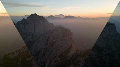 Majestic Aerial Rocky Ravines