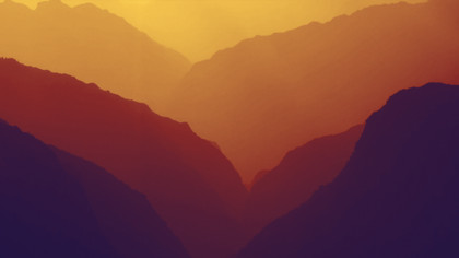 Mountain Haze Colorful