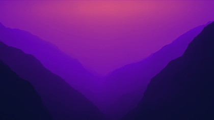 Mountain Haze Pink Purple