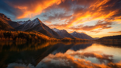 Mountain Lake Forest Bay