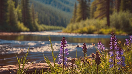 Spring Creek Purple Close