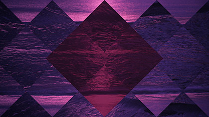 Surf Remix Purple Pink Diamonds