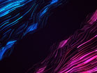 Fiber Optic Pink Blue Waves
