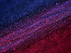 Gem Dust Red Blue Galaxy
