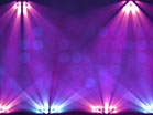 Stage Lights Purple Slow