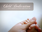 Child Dedication Hands