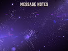 Galaxy Glass Message Notes