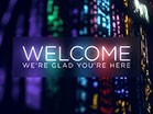 Stained Glass Welcome