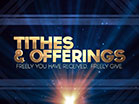 Tithes Offerings Blue Rays