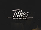 Winter Light Tithes Offering