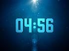 Particle Glow Countdown