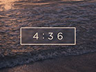 Sunset Surf Countdown
