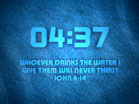 Water Countdown