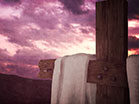Cross Fabric Dark Sky