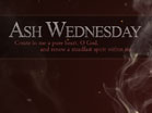 Ash Wednesday Red