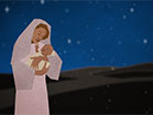 Christmas Artwork Mary Baby