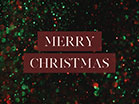 Christmas Glitter Merry Christmas