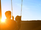 Father Daughter Swing