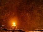 Holy Night Candle Close