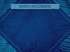 Palm Sunday Watercolors Announcements