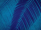 Palm Sunday Watercolors Blue Zoom
