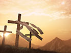 Resurrection Calvary Cloth Closeup