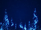 Sparkle Trees Blue