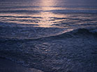 Sunset Surf Blue Gold