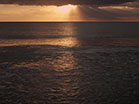 Sunset Surf Cloud Rays